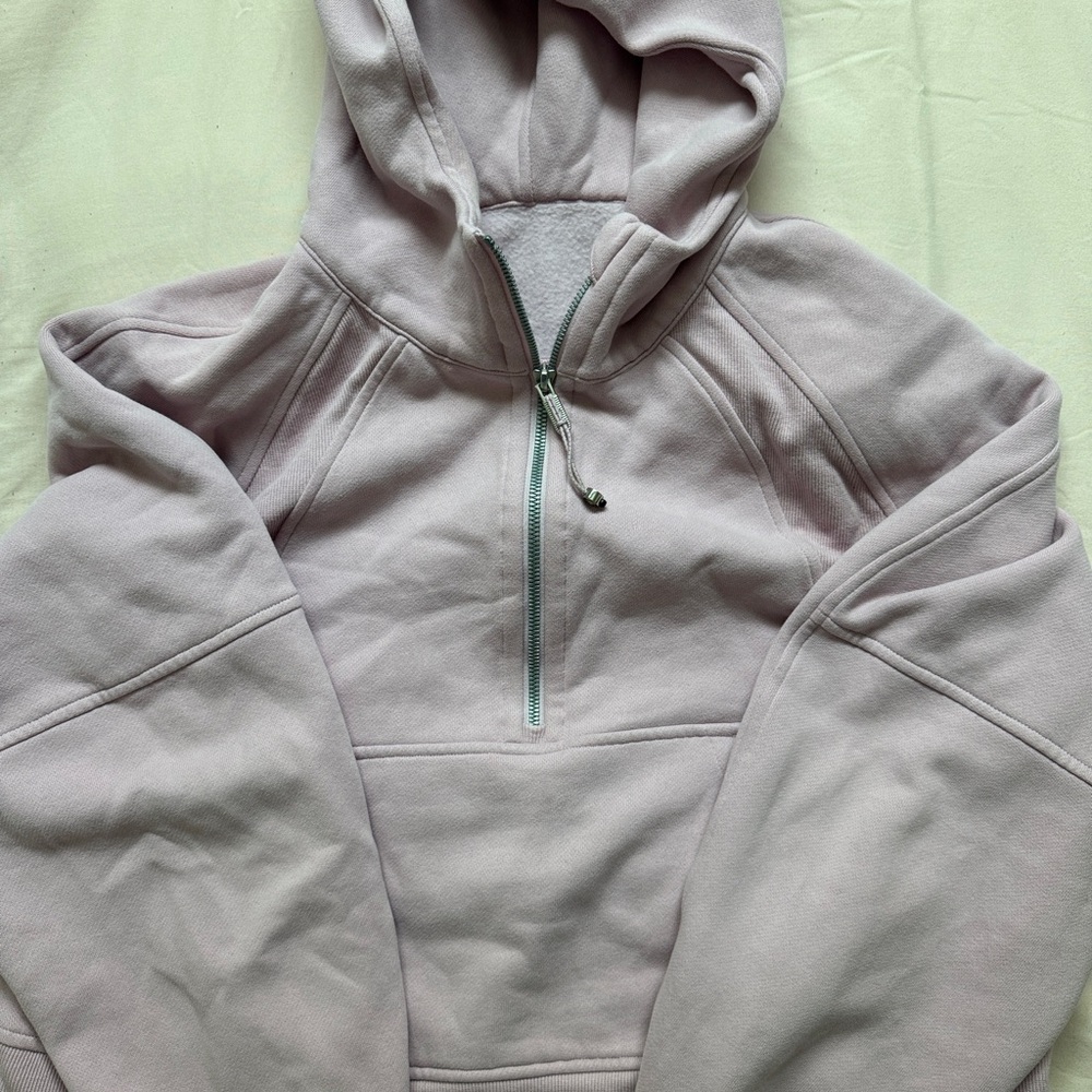 Lululemon Scuba hoodie zip-up — Dusty Pink (Appears new, rarely worn)
